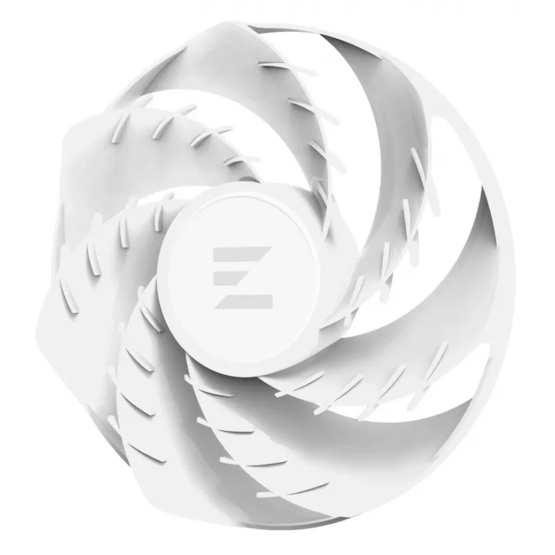 120mm ARGB behuizingsventilator ZALMAN ZM-AF120R ARGB wit — 120mm, ARGB-verlichting, wit frame