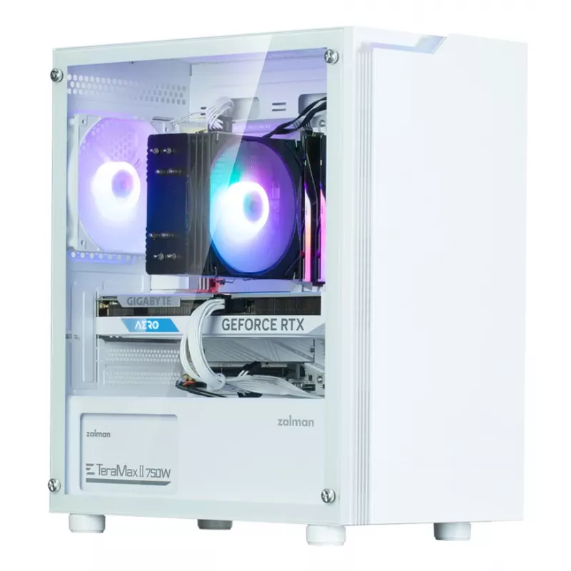 Computerbehuizing Zalman T4 Plus Mini Tower wit