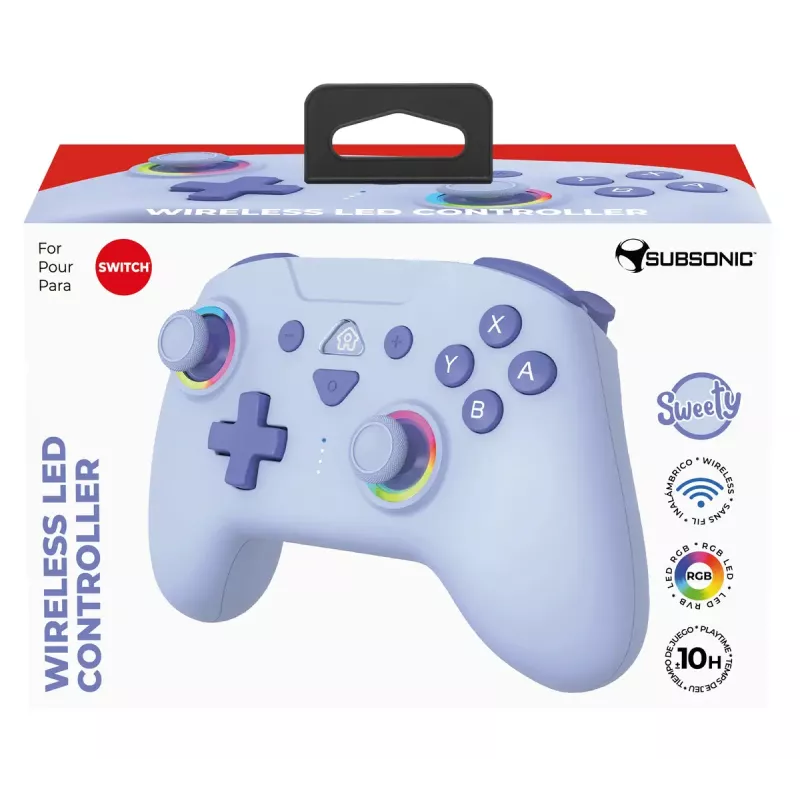 Gamepad Subsonic 147436 blauw RF Nintendo Switch draadloos 10h accu