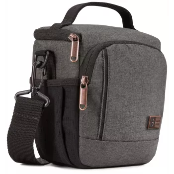 Case Logic Era CECS-102 Obsidian toploader-tas grijs
