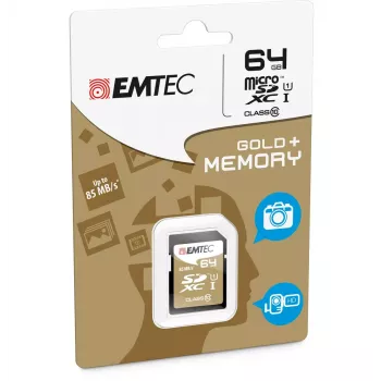 Emtec 64 GB SDXC Class 10 geheugenkaart ECMSD64GXC10GP