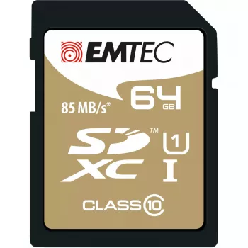 Emtec 64 GB SDXC Class 10 geheugenkaart ECMSD64GXC10GP