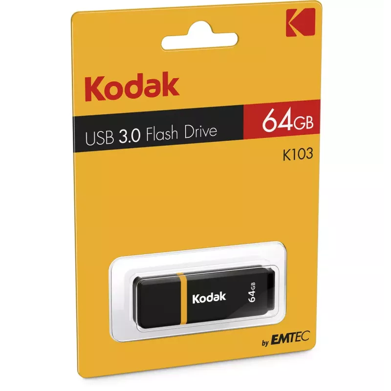 Kodak K100 USB-stick 64 GB, USB 3.2 Gen 1, USB-A (EKMMD64GK103)