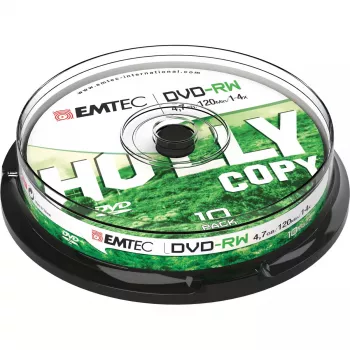 DVD-RW Emtec ECOVRW47104CB 4,7 GB 10 stuks