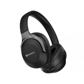 Sandberg Wireless Travel Headset ANC+ENC, draadloos, gesprekken/muziek, 228 g, headset, zwart