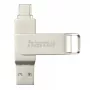 Hama C-Rotate Pro USB-flashdrive 128 GB USB Type-A / USB Type-C 3.2 Gen 1 (3.1 Gen 1) zilver