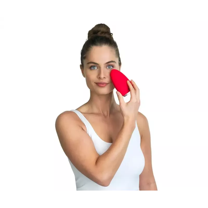 Vibrerende borstel Silk'n BRIGHT rood