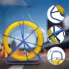 Kabeltrekstang Extralink Pilot 3,8 mm 25 m glasvezel FRP geel