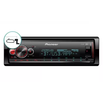 Auto-mediaspeler Pioneer MVH-S520DABAN 200 W Bluetooth zwart
