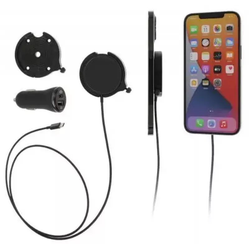 Actieve houder Brodit 216324 mobiele telefoon smartphone zwart