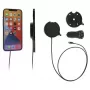 Actieve houder Brodit 216324 mobiele telefoon smartphone zwart