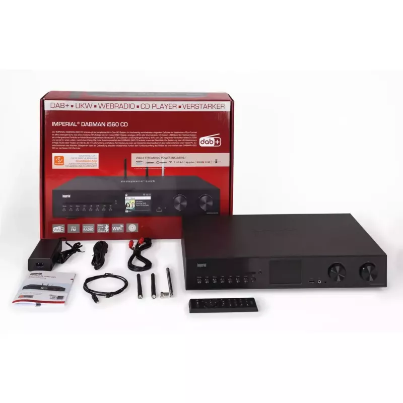 Internetradio Imperial DABMAN i560 CD digitaal 60W DAB+