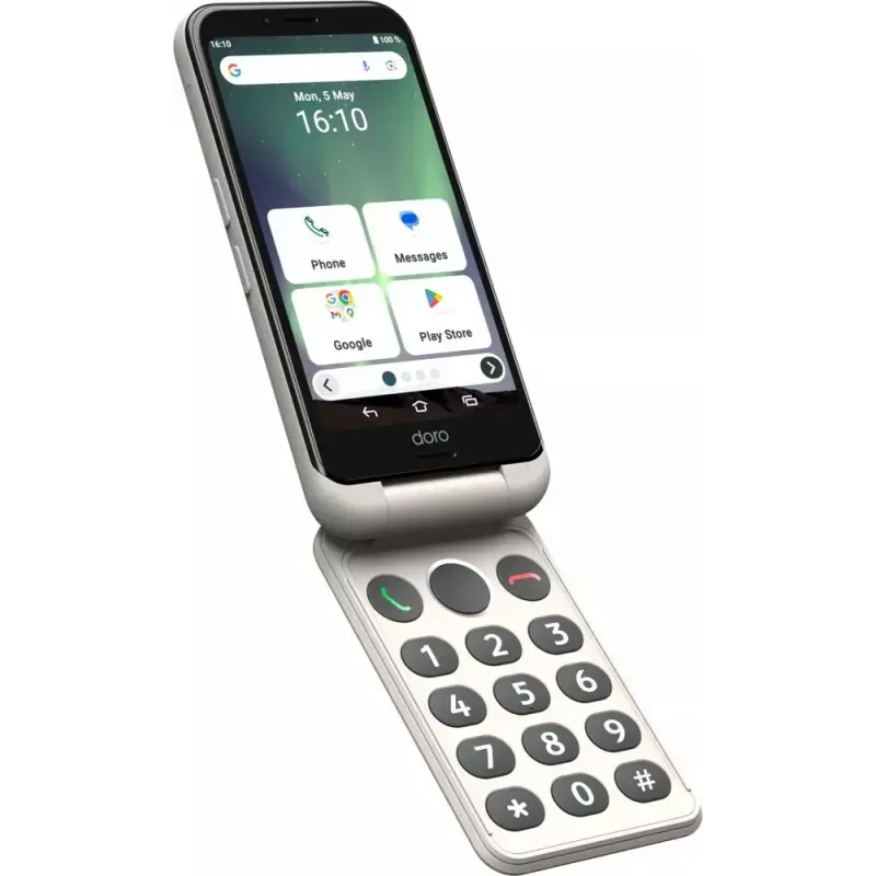 Smartphone Doro Aurora A20 4.5 inch 4 GB 64 GB zwart wit