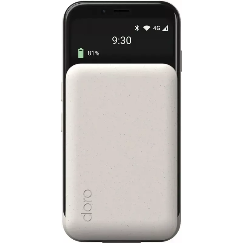 Smartphone Doro Aurora A20 4.5 inch 4 GB 64 GB zwart wit