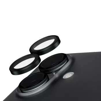 PanzerGlass SAFE. by ® camera-objectiefbescherming zwart iPhone 16 | 16 Plus