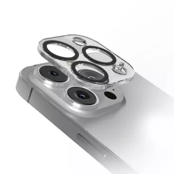 scherm- en camera-objectiefbescherming SBS TECAMGLIP16PK voor iPhone 16 Pro/Pro Max krasvast transparant