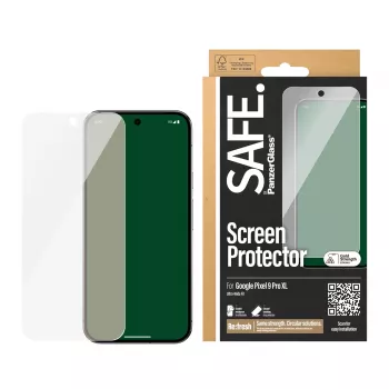 schermbeschermingsfolie PanzerGlass SAFE. by ® Google Pixel 9 Pro XL Ultra-Wide Fit krasvast stootvast