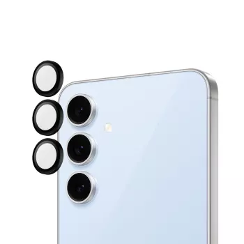 PanzerGlass ® Hoops® camera-lensbescherming zwart Samsung Galaxy S24 FE