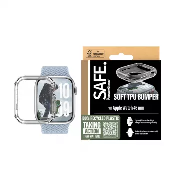 PanzerGlass SAFE. by ® TPU Bumper transparant Apple Watch Series 11 | 10 | 46mm