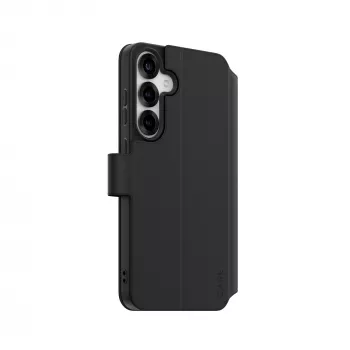 PanzerGlass CARE Feature flipcase met standaard voor Samsung Galaxy S25+, zwart
