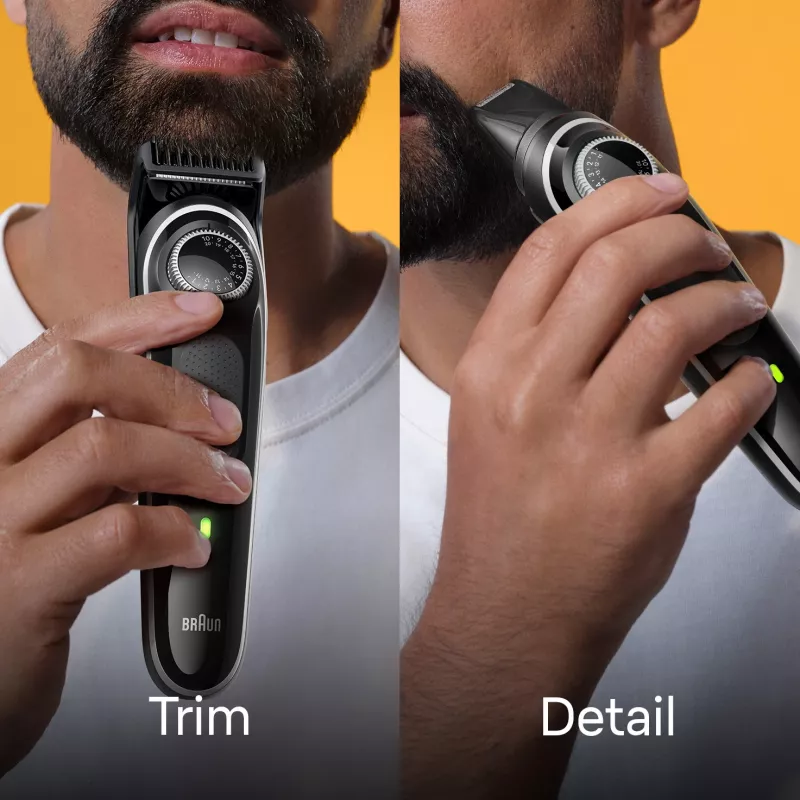 Braun BeardTrimmer 3 baardtrimmer 3 BT3440, wasbaar, batterij, zwart