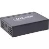 InLine Gigabit-netwerkswitch 5-poorts, 1 Gb/s, desktop, metalen behuizing, ventilatorloos
