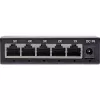 InLine Gigabit-netwerkswitch 5-poorts, 1 Gb/s, desktop, metalen behuizing, ventilatorloos
