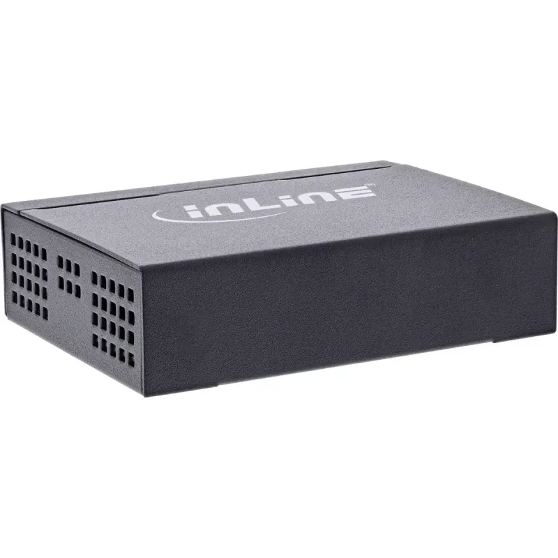 InLine Gigabit-netwerkswitch 5-poorts, 1 Gb/s, desktop, metalen behuizing, ventilatorloos