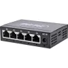 InLine Gigabit-netwerkswitch 5-poorts, 1 Gb/s, desktop, metalen behuizing, ventilatorloos