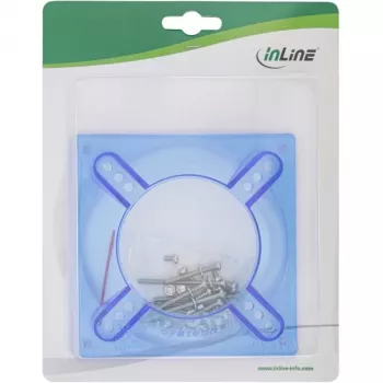 InLine ventilatoradapter acryl 120mm naar 70/80/90mm voor koellichaam