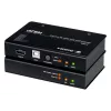 AV KVM-extender ATEN CE801 — USB True 4K HDMI via Cat6 (4K @ 70 m / FHD @ 100 m), HDMI & USB Type-A, zwart