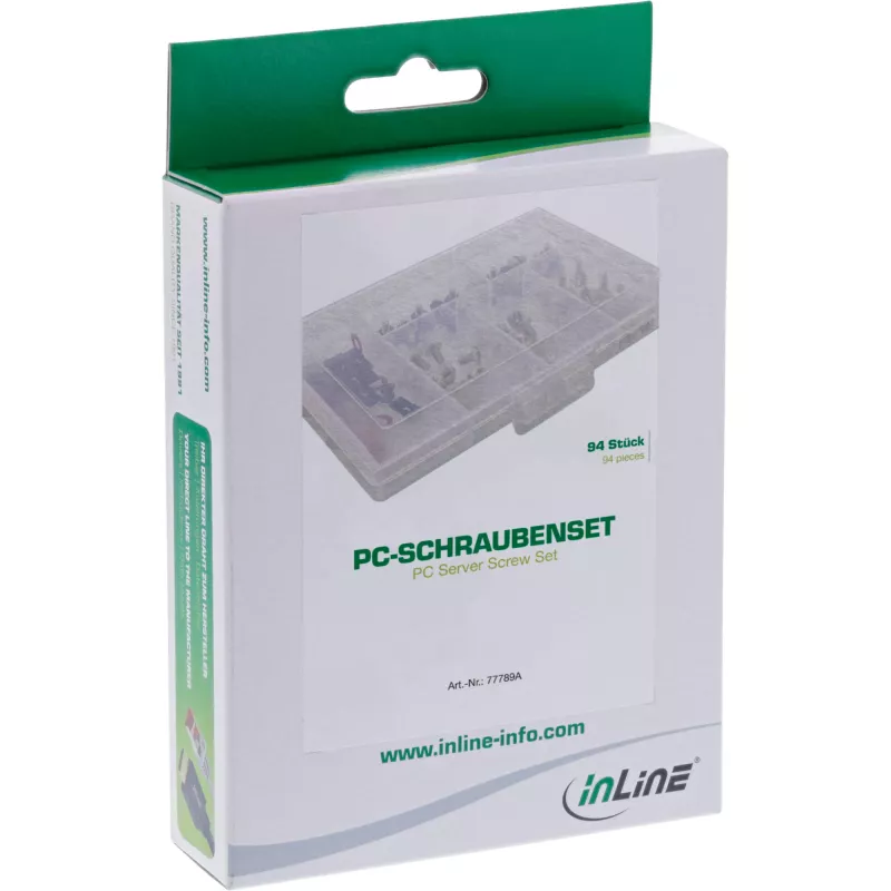 InLine pc-/serverschroevenset 94 stuks