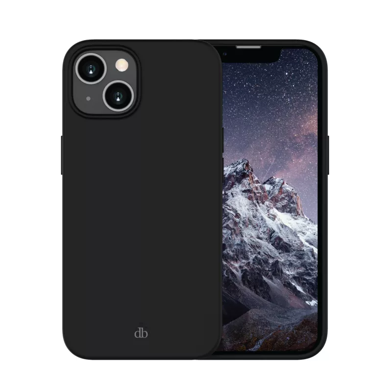 Cover dbramante1928 Monaco iPhone 14 Plus Night zwart