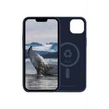 Cover dbramante1928 Monaco iPhone 14 Plus Pacific Blue monochromatisch