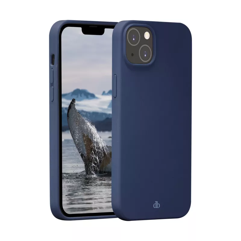 Cover dbramante1928 Monaco iPhone 14 Plus Pacific Blue monochromatisch