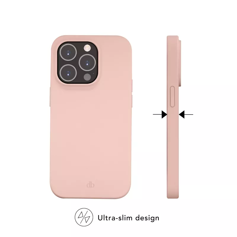 Cover dbramante1928 Monaco iPhone 14 Pro Max roze zand