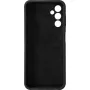 eSTUFF Madrid ES673213-BULK Silk Touch siliconen hoesje voor Samsung Galaxy A14 5G, zwart
