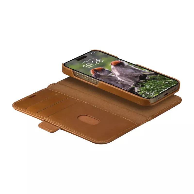 Folio Case dbramante1928 Lynge iPhone 15 Pro bruin