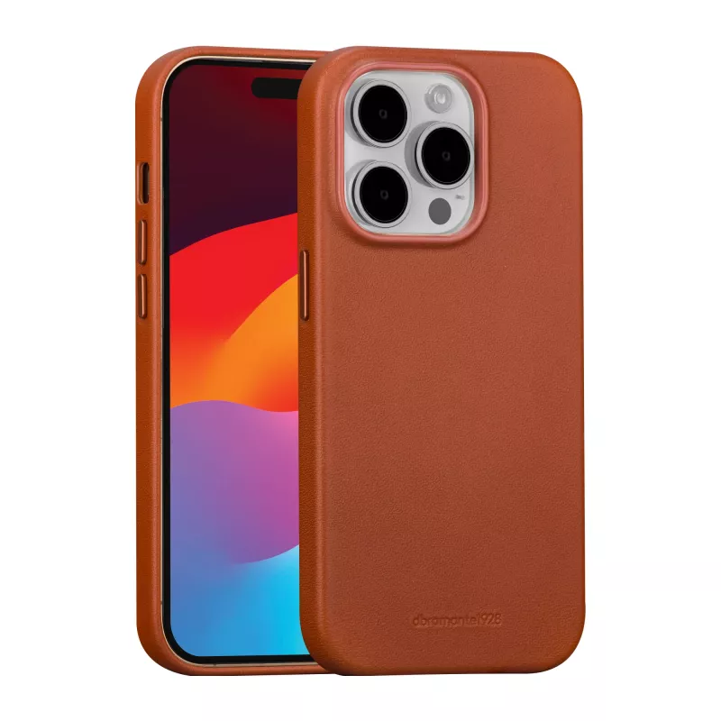 Hoes dbramante1928 Roskilde iPhone 15 Pro tan monochromatic rood