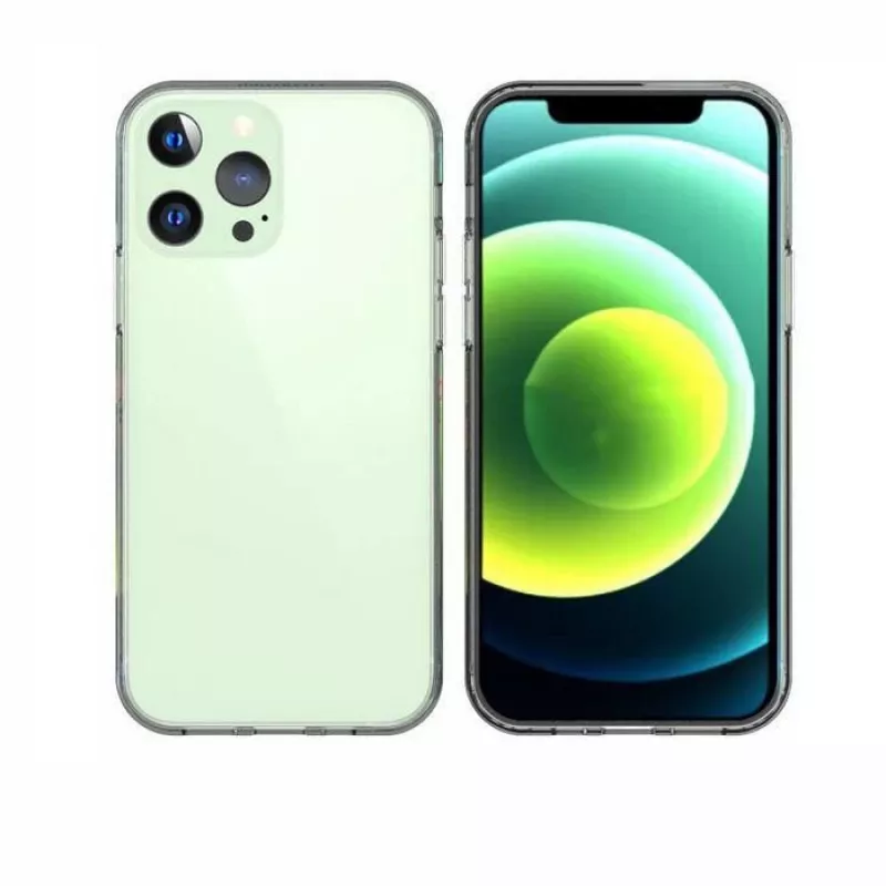 eSTUFF London ES67100003-BULK achterkant voor Apple iPhone 13 Pro, TPU, transparant