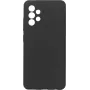 eSTUFF Madrid ES673184-BULK achterkant voor Samsung Galaxy A32 4G, siliconen, zwart