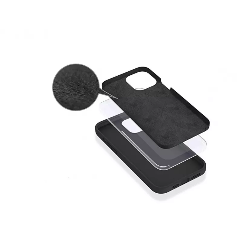 eSTUFF ES67120008-BULK telefoonhoesje 17 cm (6,7 inch) hoesje zwart