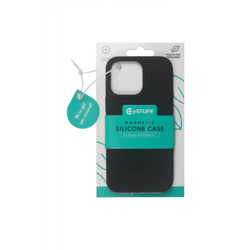 eSTUFF ES67150008 telefoonhoesje 17 cm (6.7 inch) hoesje zwart