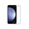 dbramante1928 eco-shield Galaxy S23 FE zwart Edge krasbestendige beeldschermbescherming van gehard glas