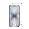 eSTUFF INFINITE iPhone 16 Pro/17 EcoFlex beeldschermbeschermfolie met papieren installatieschaal. Titan Shield