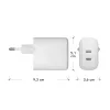 dbramante1928 re-charge Pro – EU-wandlader – 2x USB-C 30W – W