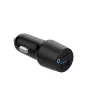 eSTUFF ES631031 mobiele oplader voor mobiele telefoons zwart sigarettenaansteker snelladen auto