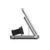 Veho DS-7 Qi draadloos multi-oplaadstation zilver USB Type-C 10W