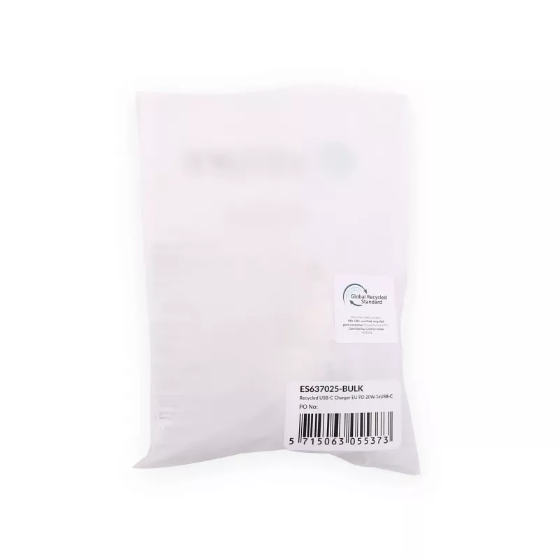 eSTUFF ES637025-BULK mobiele oplader smartphone wit AC snelladen binnen