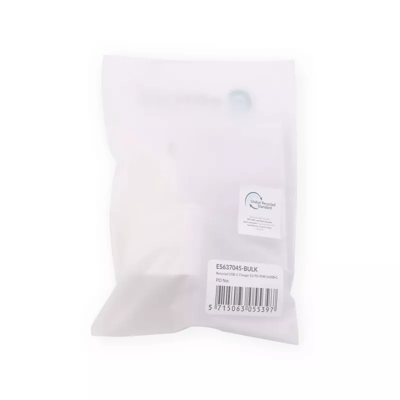 eSTUFF ES637045-BULK mobiele oplader smartphone wit AC snelladen binnen